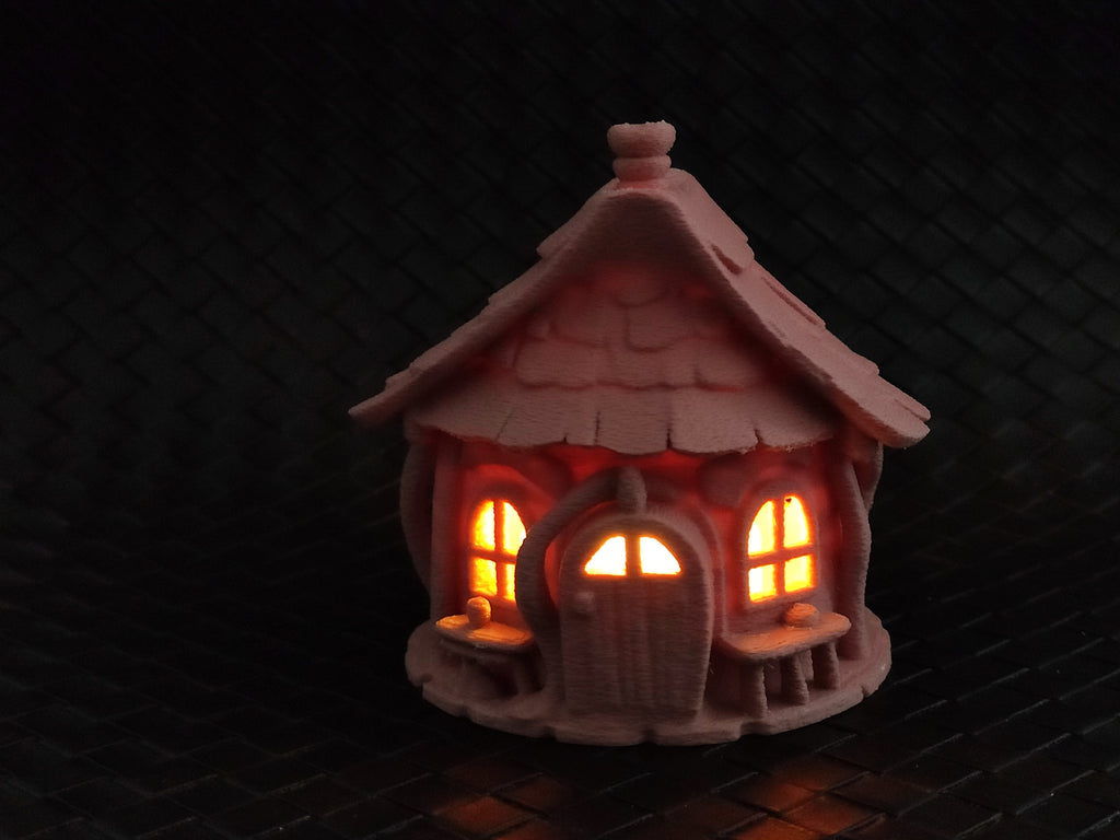 FairyTale cottage - LED tea light cover (2pcs)