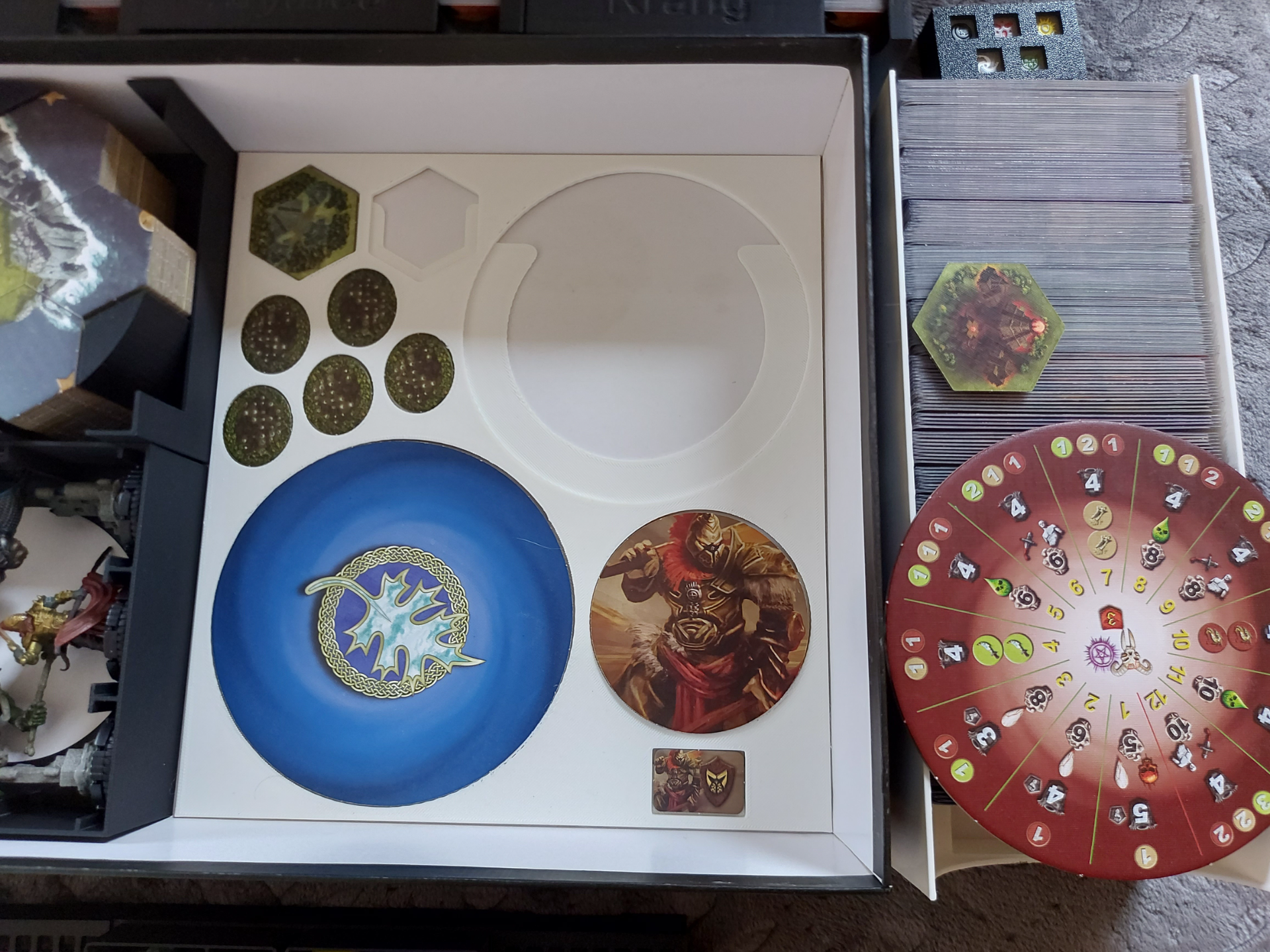 Ultimate Mage Knight insert in the Original Box