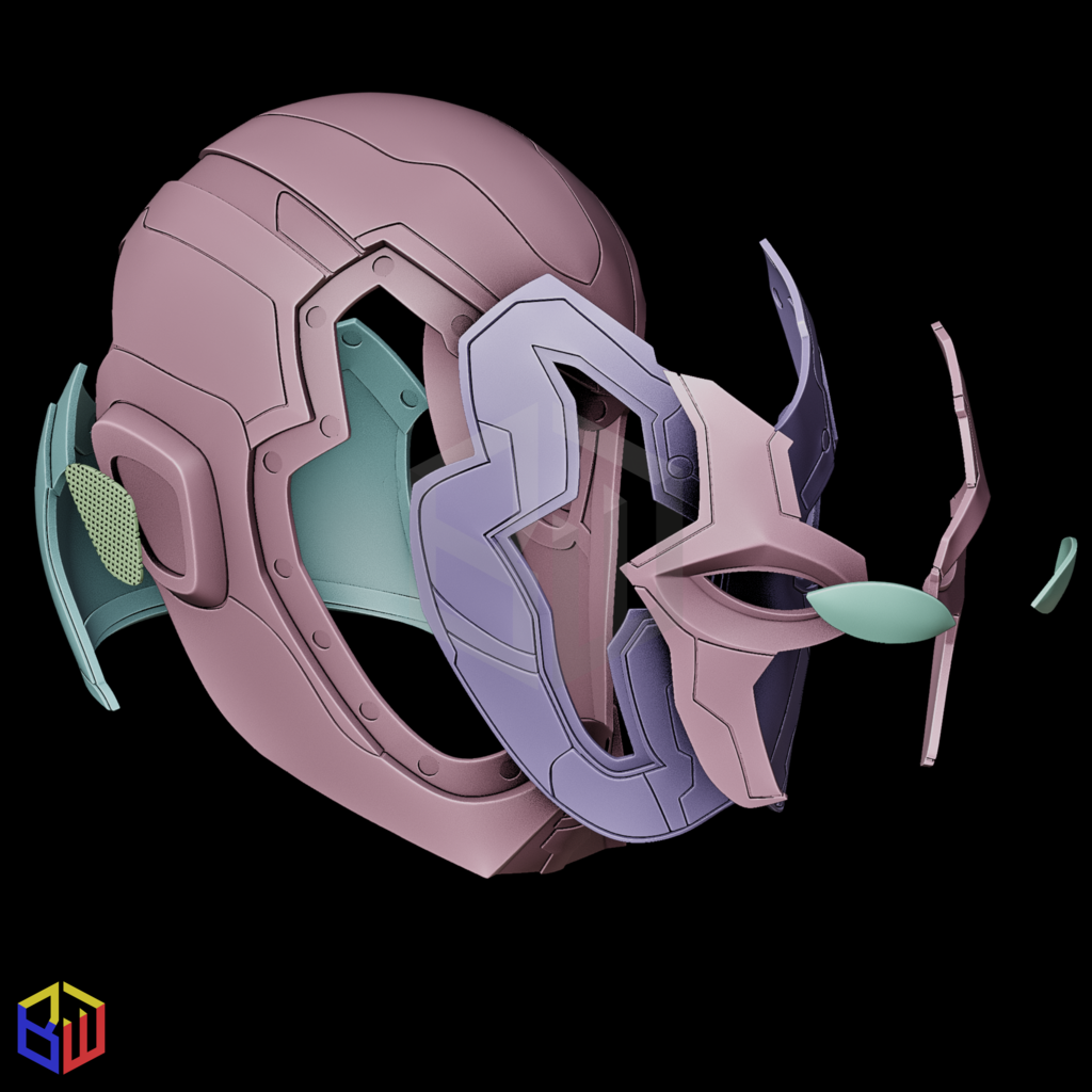 Blue Beetle Movie Helmet (Fixed) 9/19/23