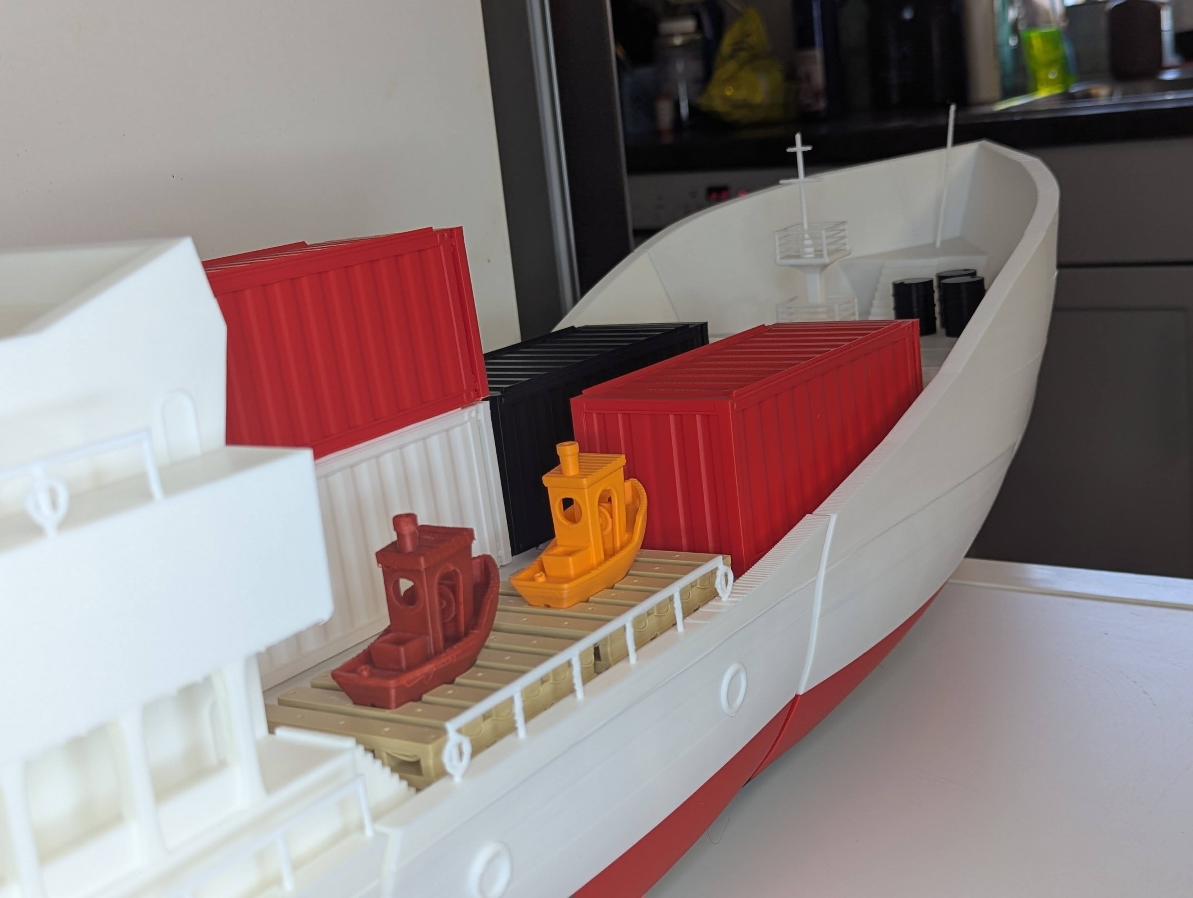 Benchy Cargo Ship