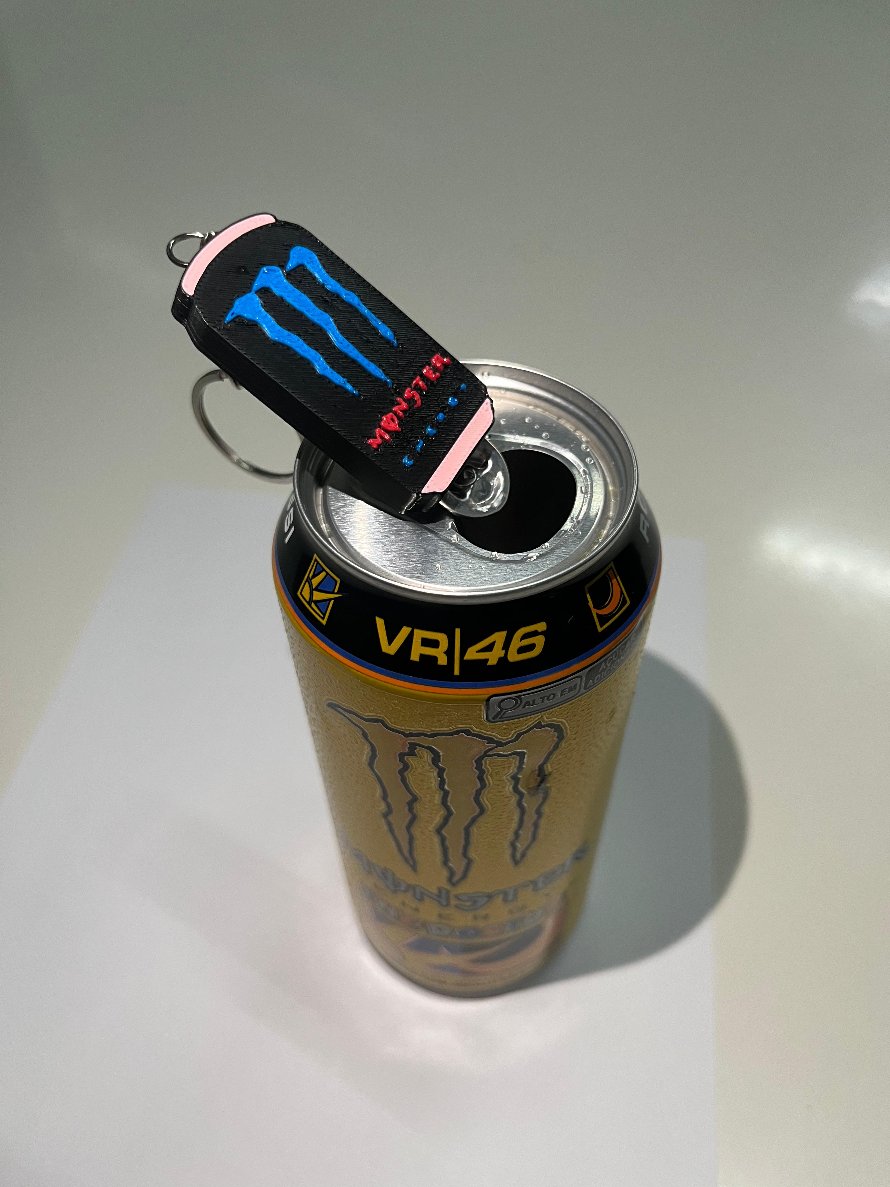 Chaveiro Abridor modelo lata latinha Monster