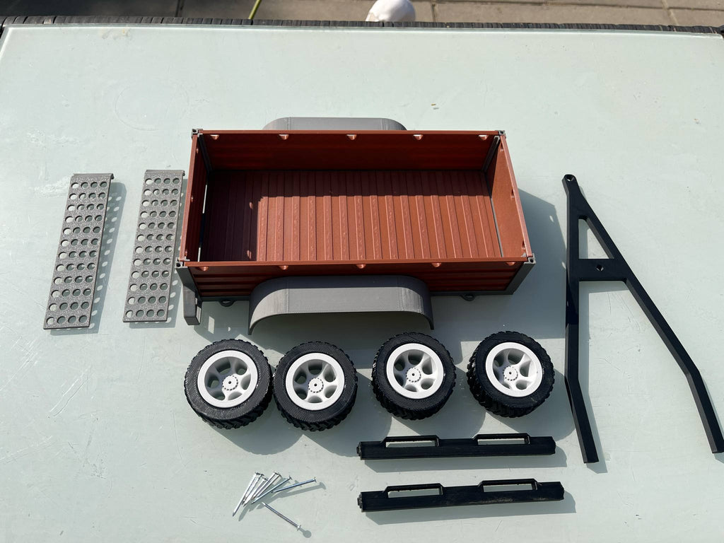 Truck for RC car expedition off-road car 1:10,1:12
