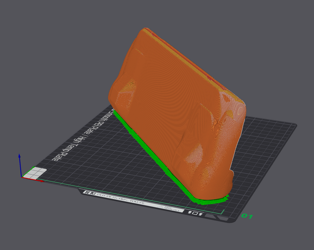 Steam Deck lightweight front cover - protects joysticks and screen (full front cover version)