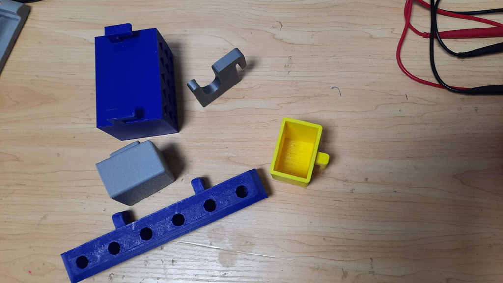 pegboard and hooks for fablab