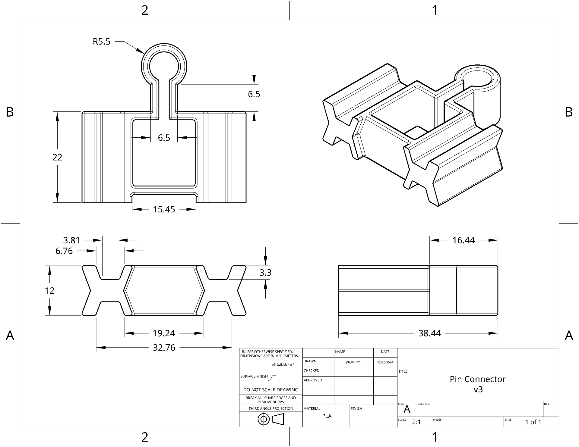 Three Way Switch (Brio/Ikea compatible)