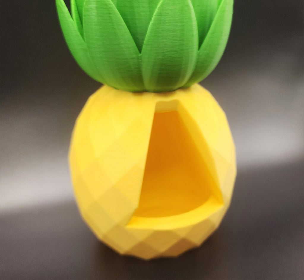 ♡♡ Heart-Eyed Pineapple Planter w/drainage or solid