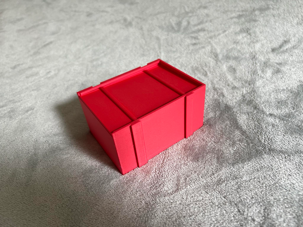 Interconnecting Modular Box with sliding Lid