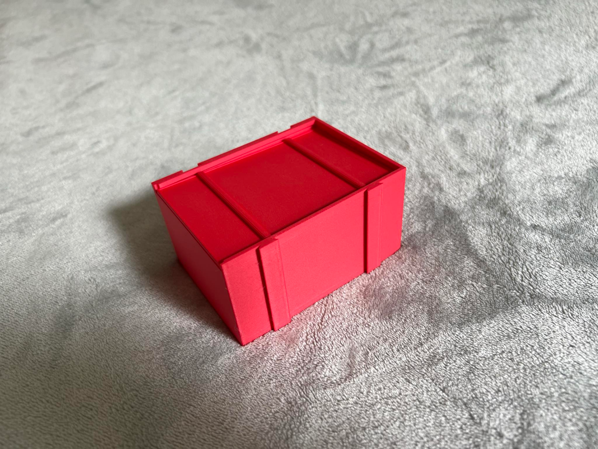 Interconnecting Modular Box with sliding Lid