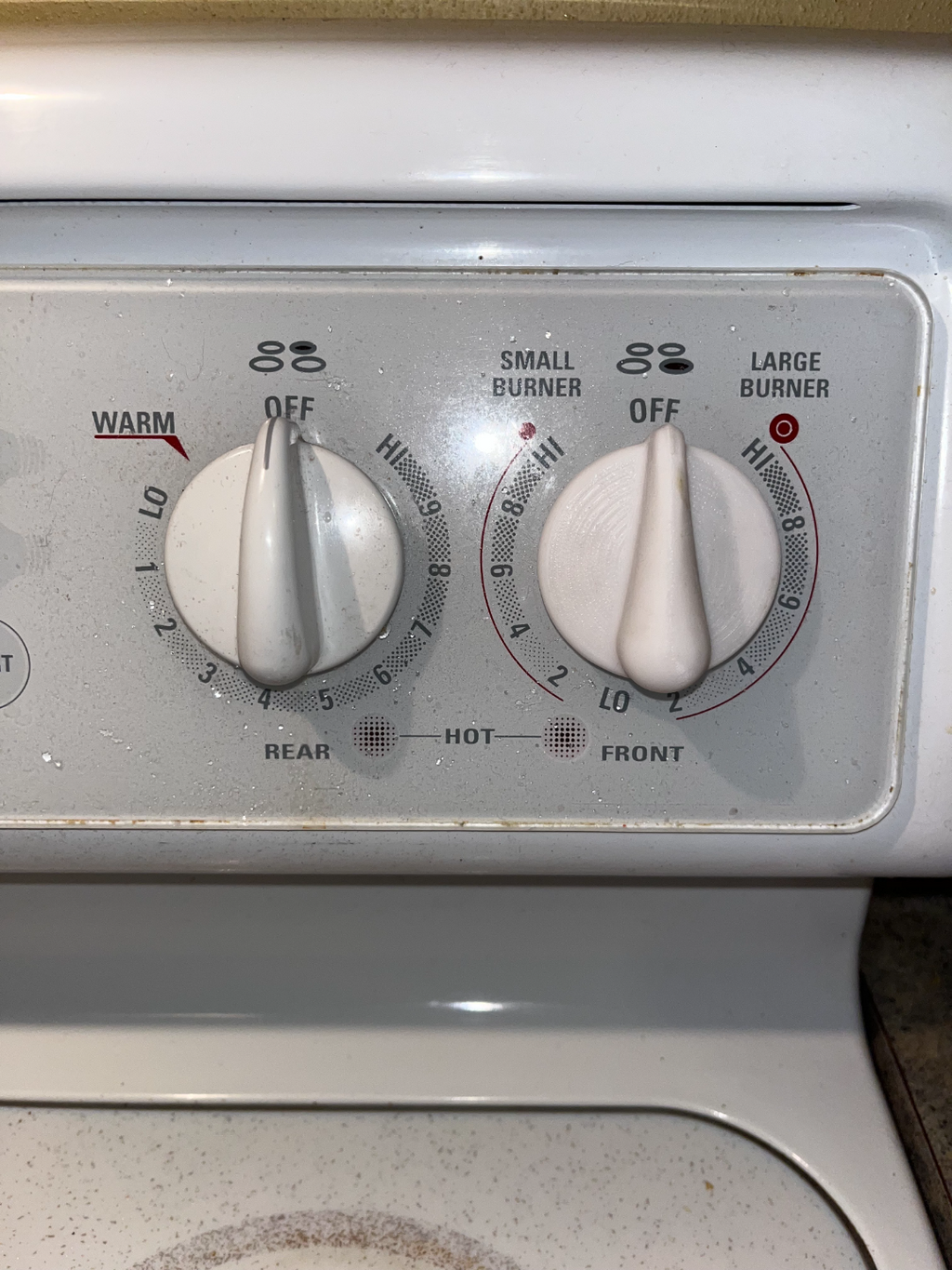 GE Spectra Stove Knob