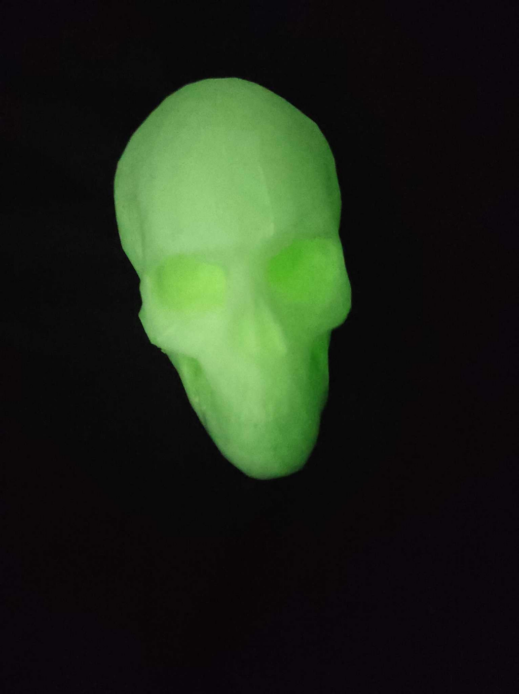 LowPoly Skull from 3D scan