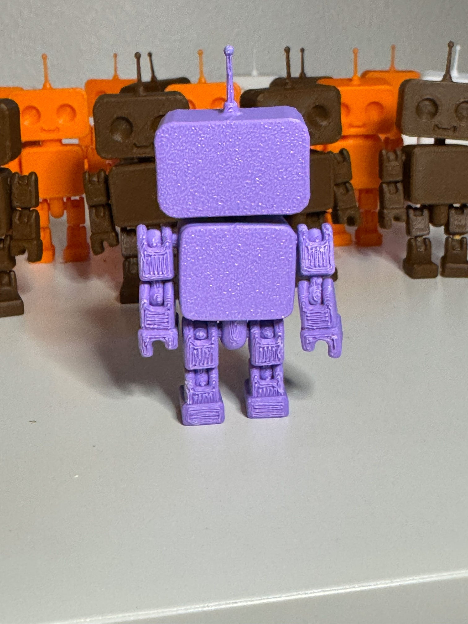 Cute Robot with Articulated Limbs and Head