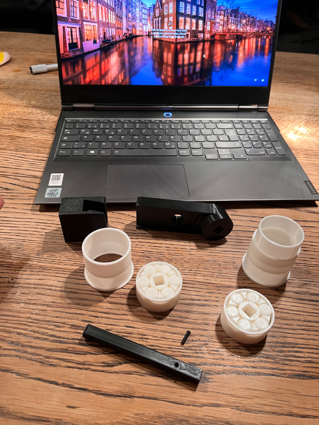 Print-in-Place Bearing Spool Holder for A1 Mini