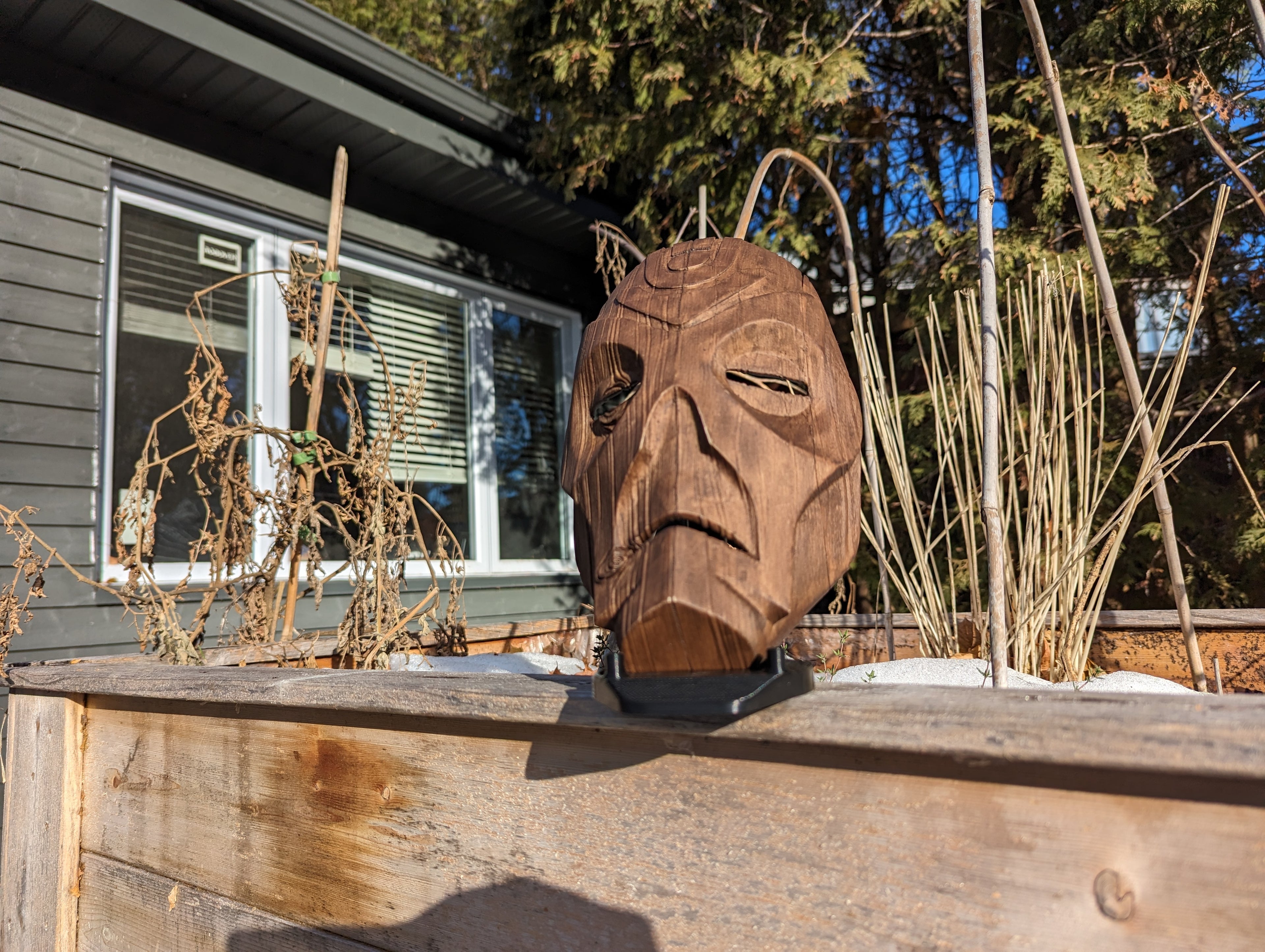 Skyrim Dragon Priest Wooden Mask