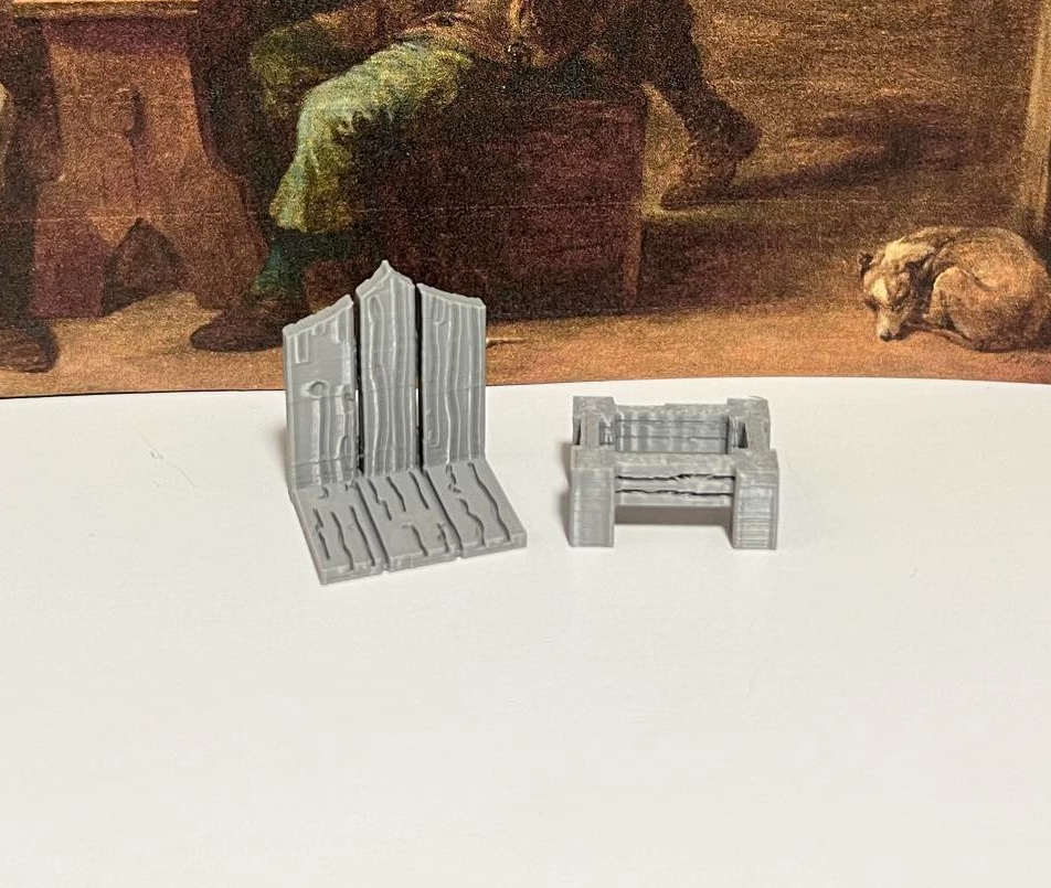 D&D Chair Set 1 - High Back, Throne, & Wood Chair