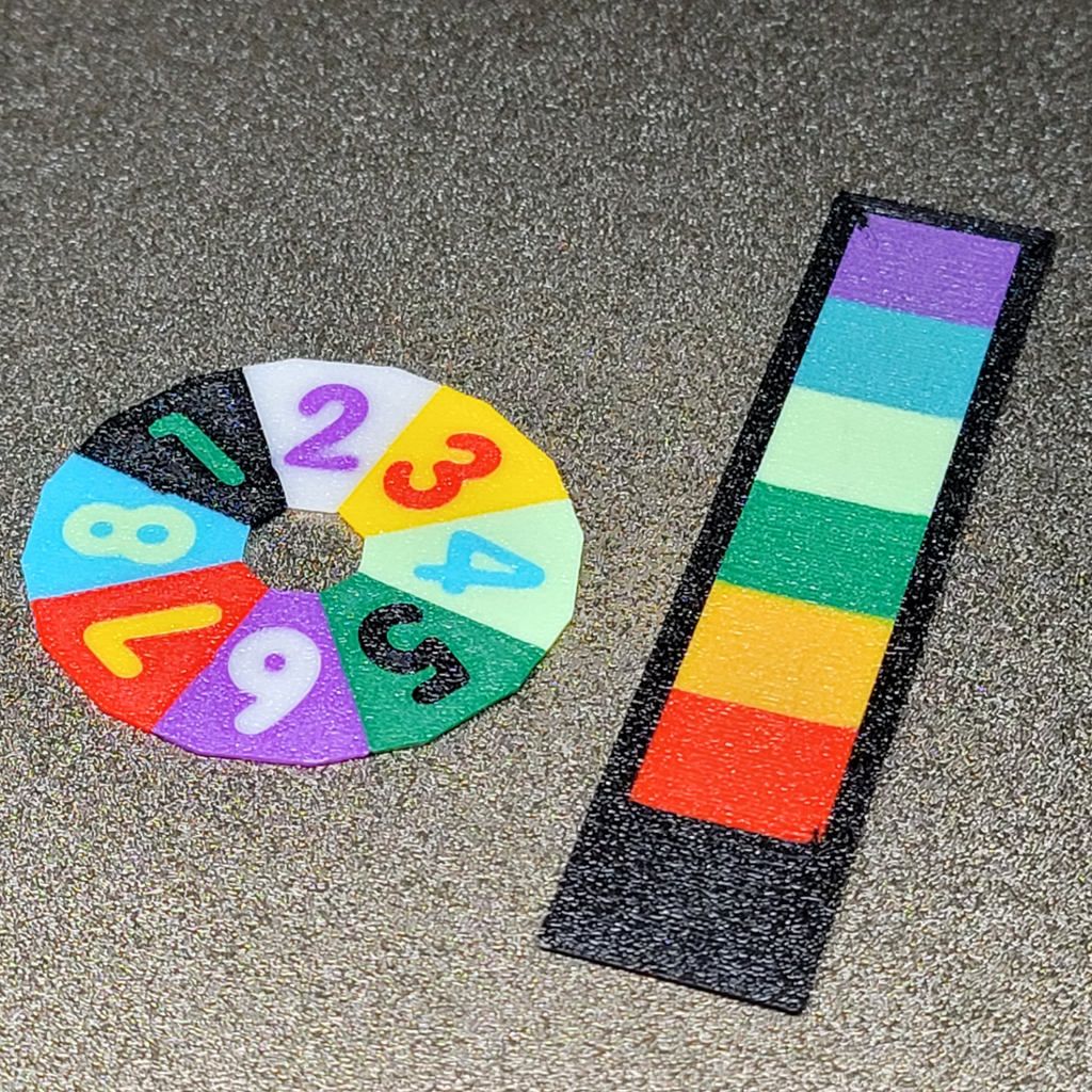 AMS 8 Color Test Chip