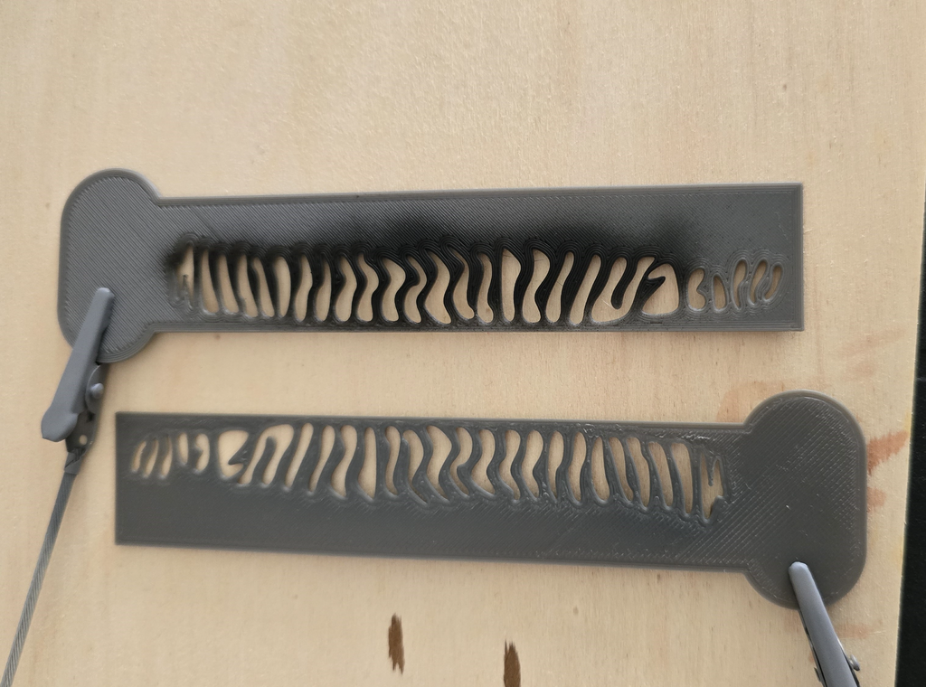 Airbrush mackerel stencil