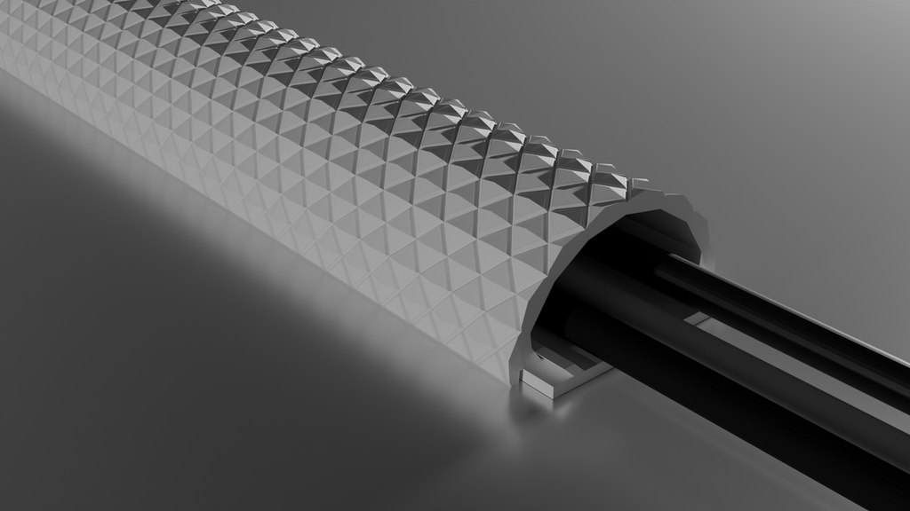 Cable Duct - Diamond Knurl