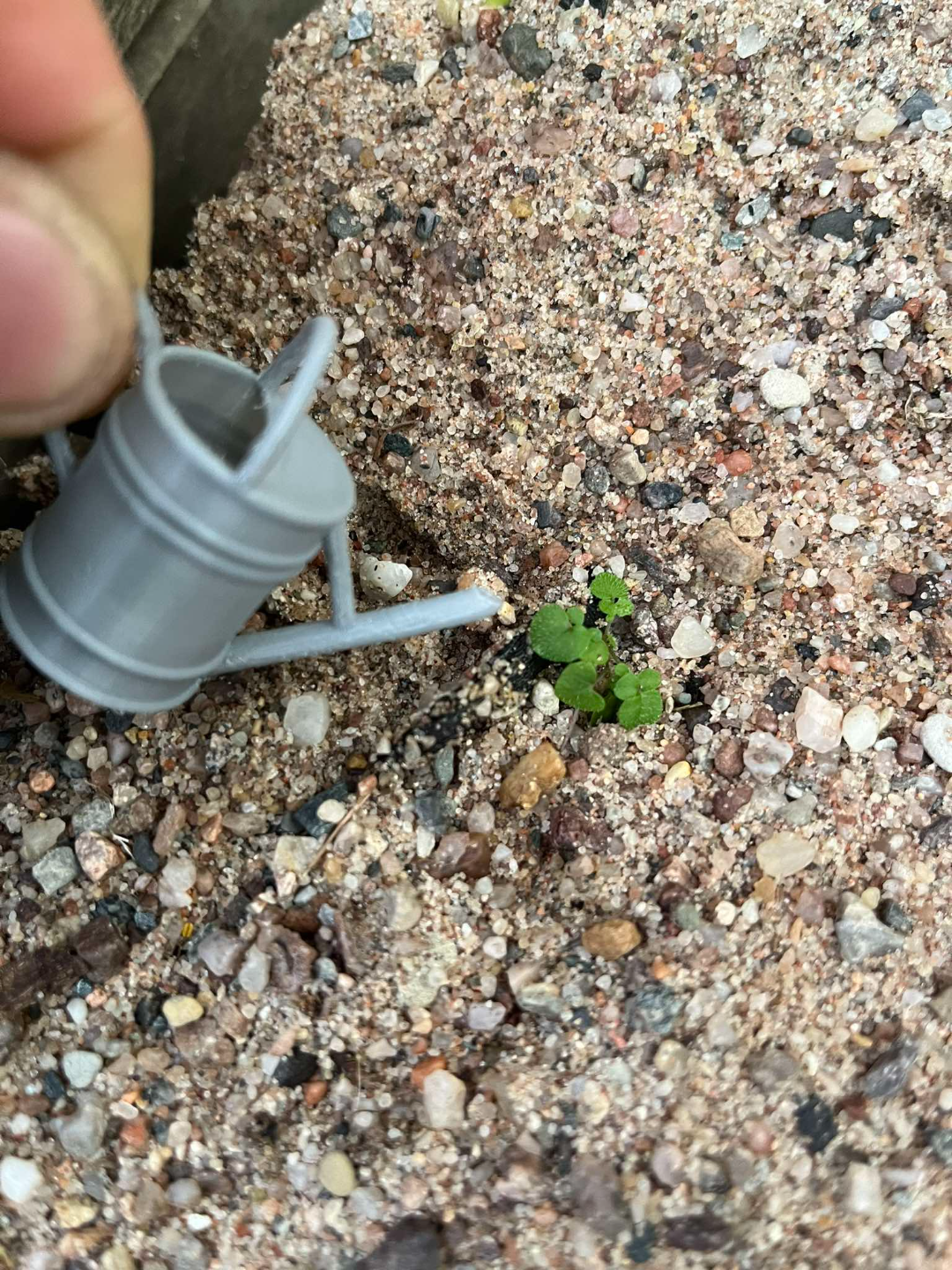 Watering can 1:10 and 1:12, miniature, diorama