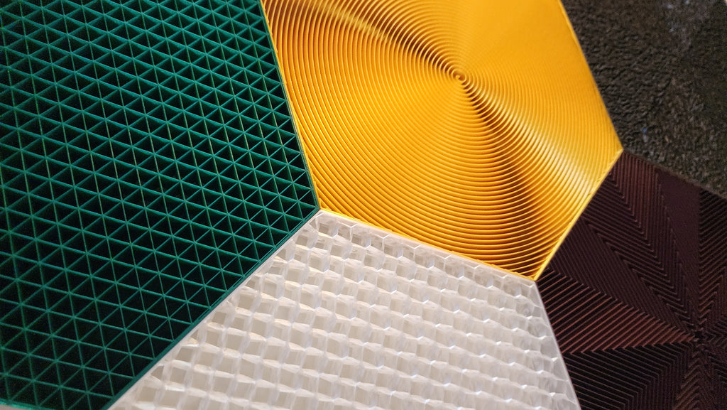 Modular infill wall decor project ⬡
