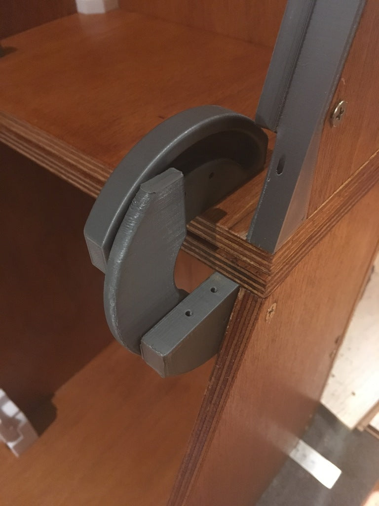 Concealed 180º Hinge - print in place