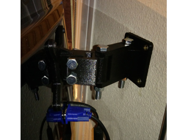 Sim rig button box Vesa Mount & Bracket