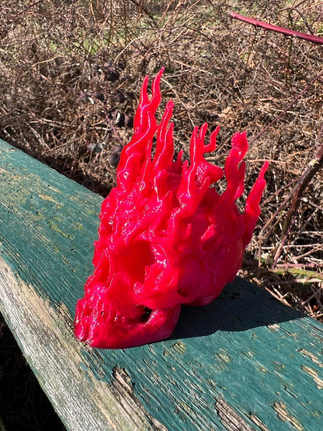 Fire Skull / flame skull