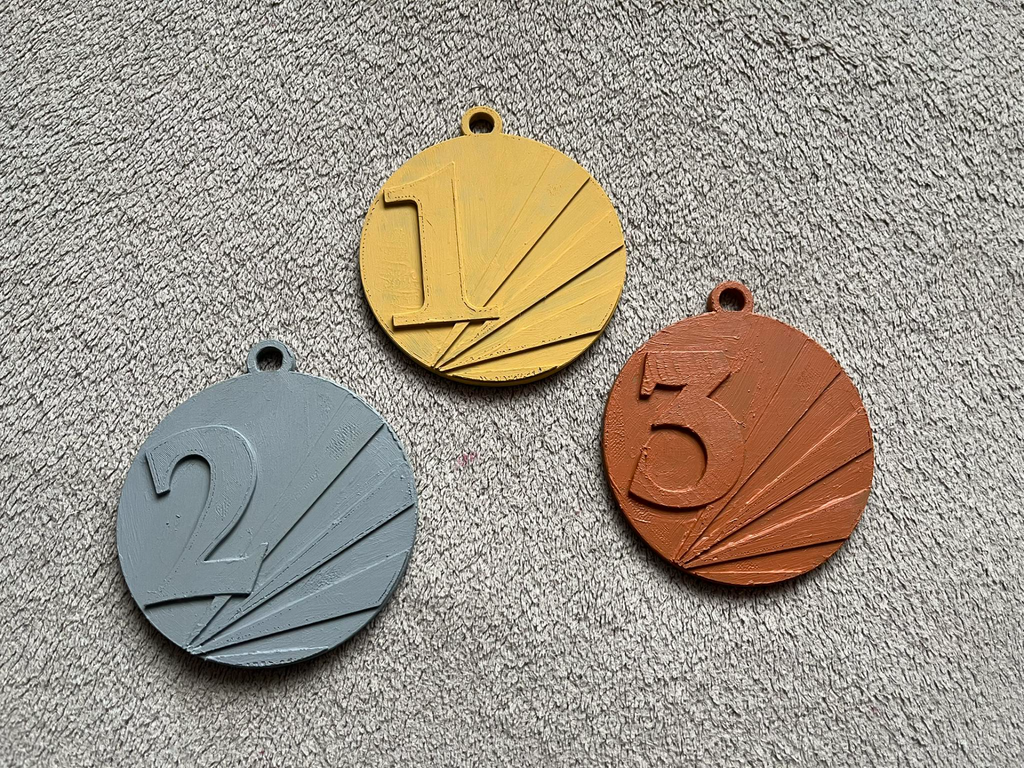 Medals 1st 2nd 3rd place