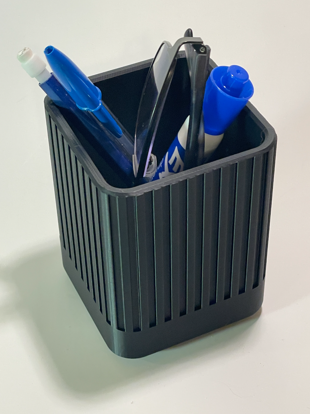 Square Pencil/Pen Holder for Desk