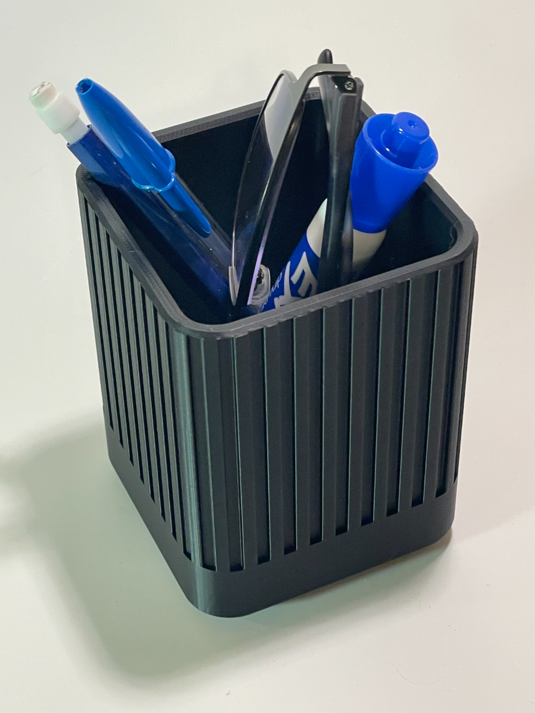 Square Pencil/Pen Holder for Desk