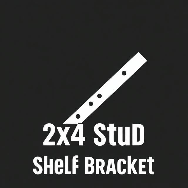 2x4 stud shelf bracket v2