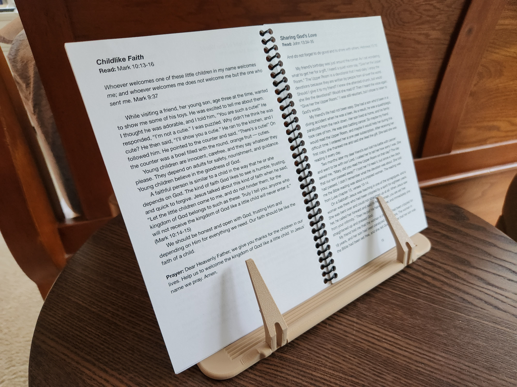 Foldable Book or Tablet Stand