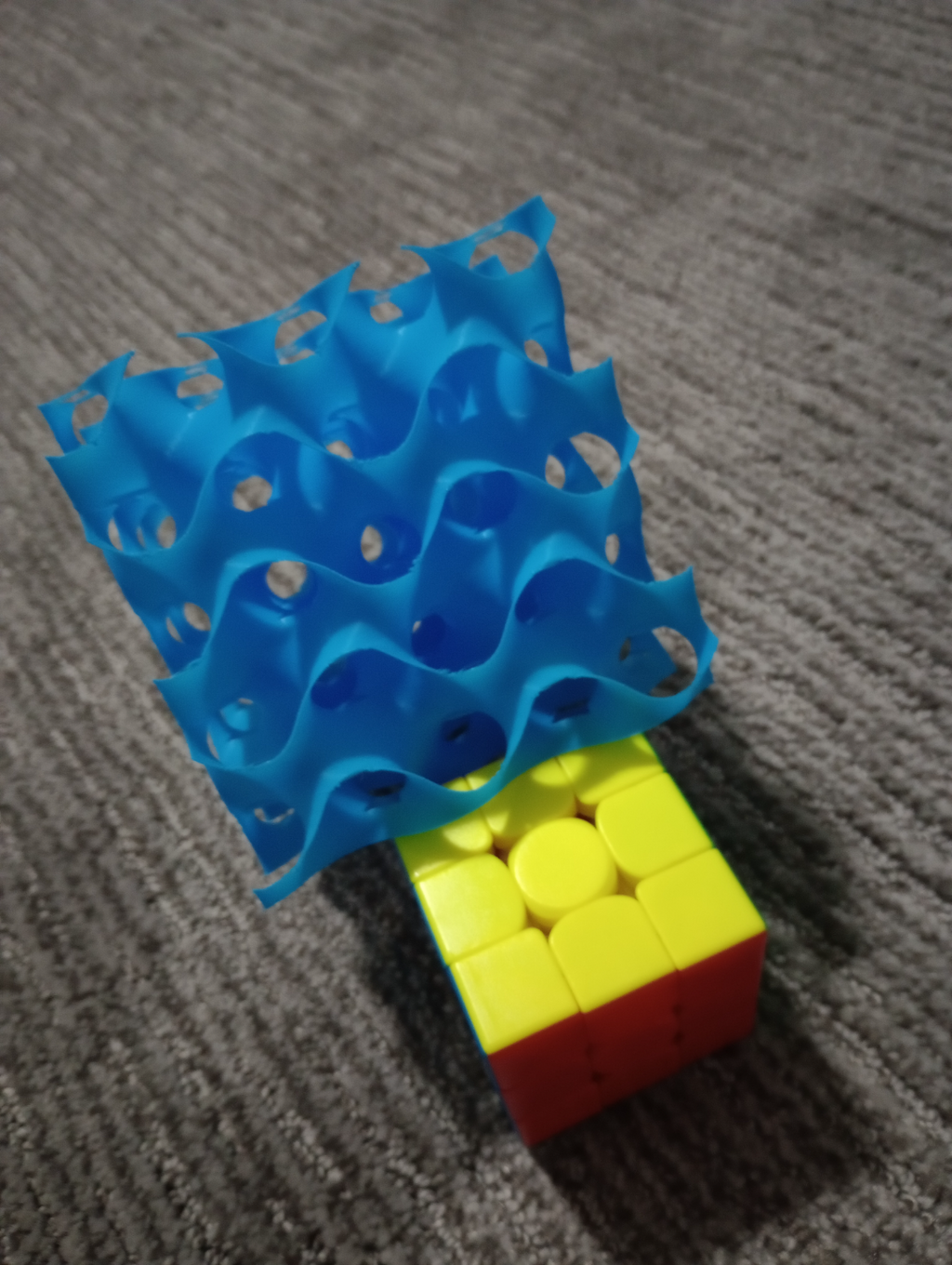 Gyroid Infill Cubes