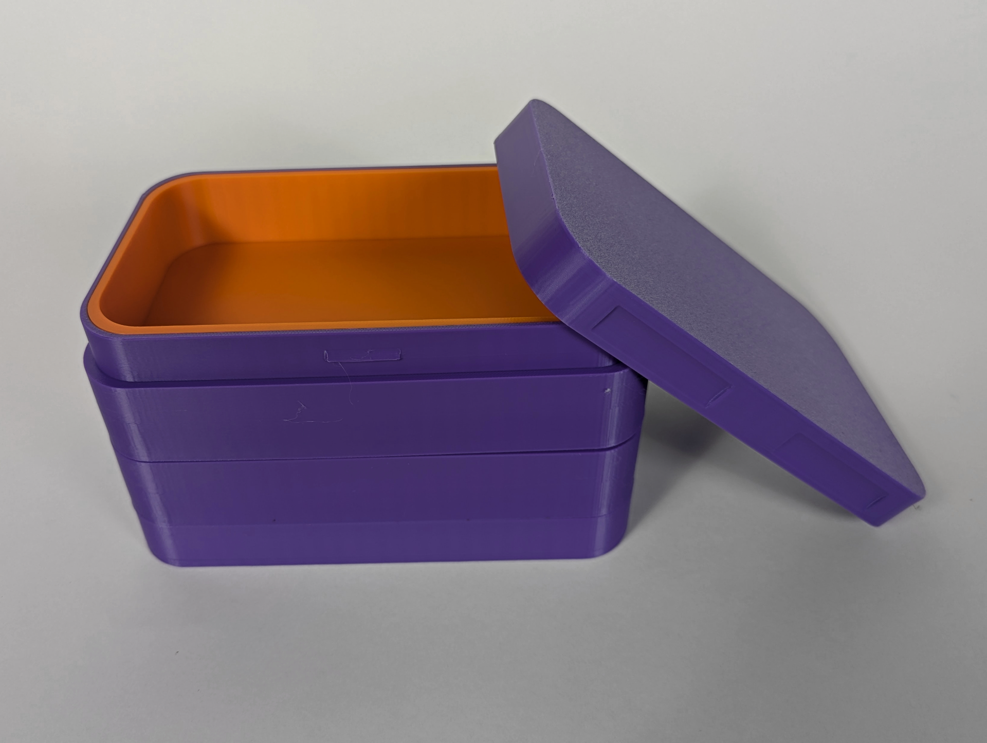 Expandable Bento Style Box w/ Stackable Inserts