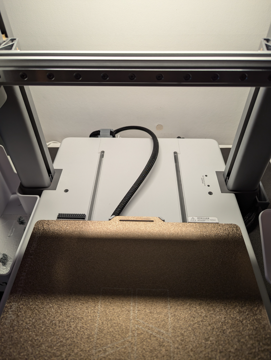 Heatbed cable guide for A1