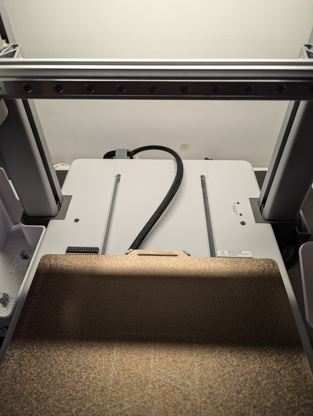 Heatbed cable guide for A1