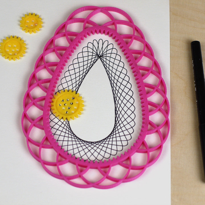 The egg shaped drawing tool