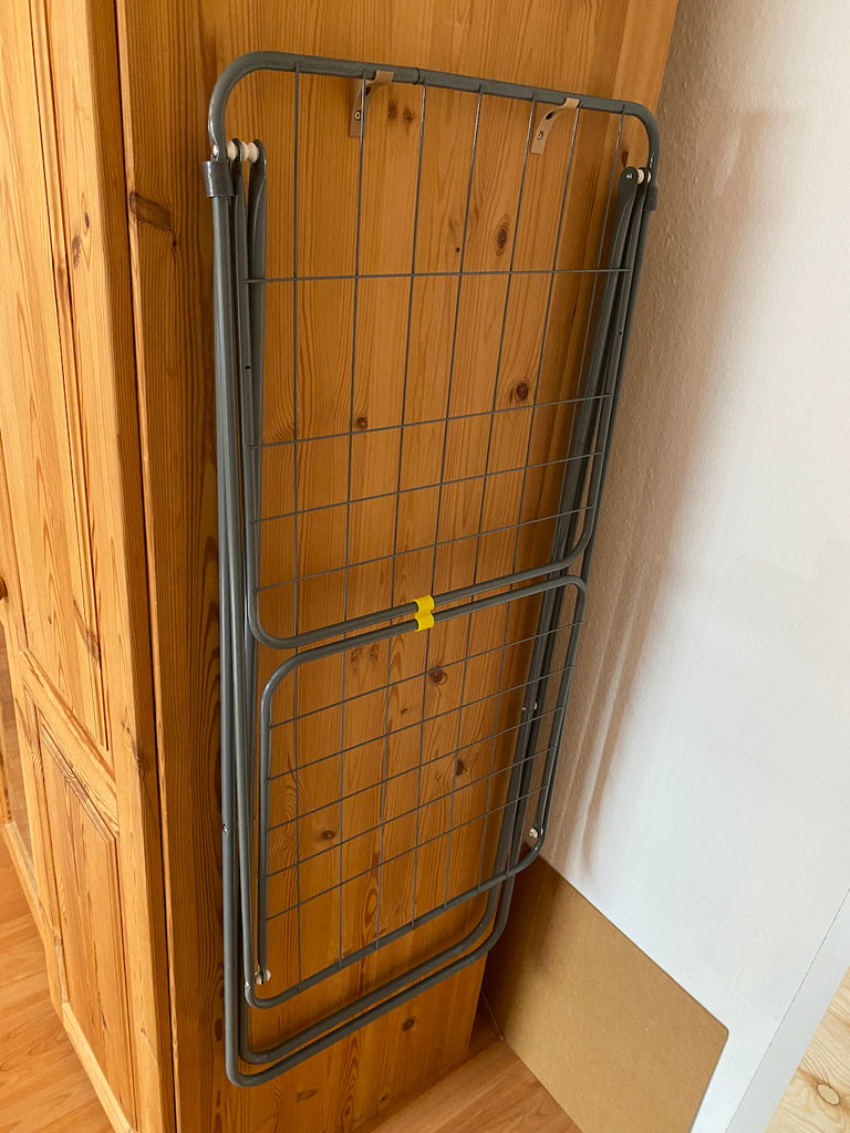 Clothes dryer stand/rack/hook + lock