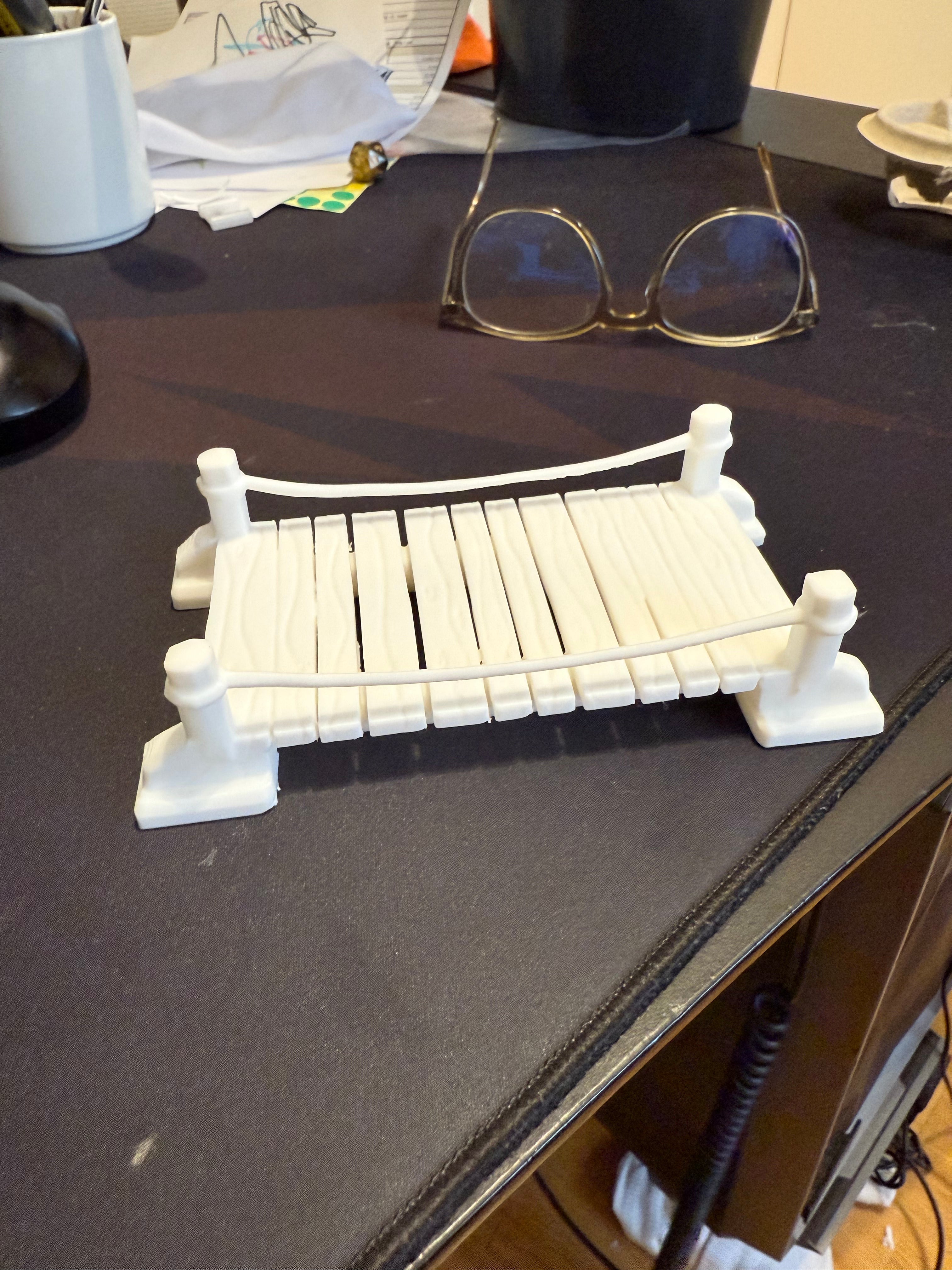 Wooden Suspension Bridge - DND terrain