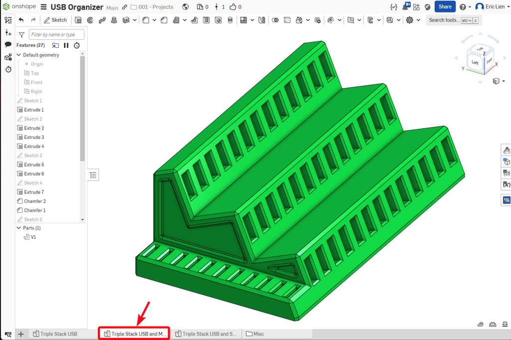 Desktop USB / SD Card / Micro SD Card Organizer