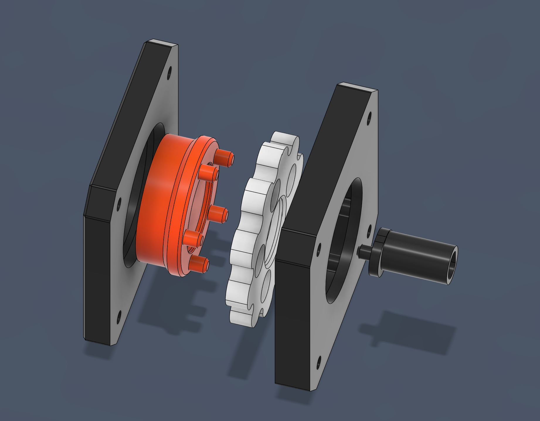 Stepper Motor Cycloidal Drive