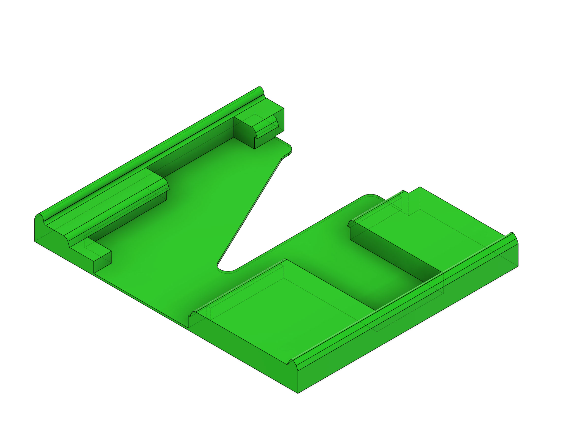 Raspberry Pi 3b Rev 1 Insert for RackMod 1U Slide