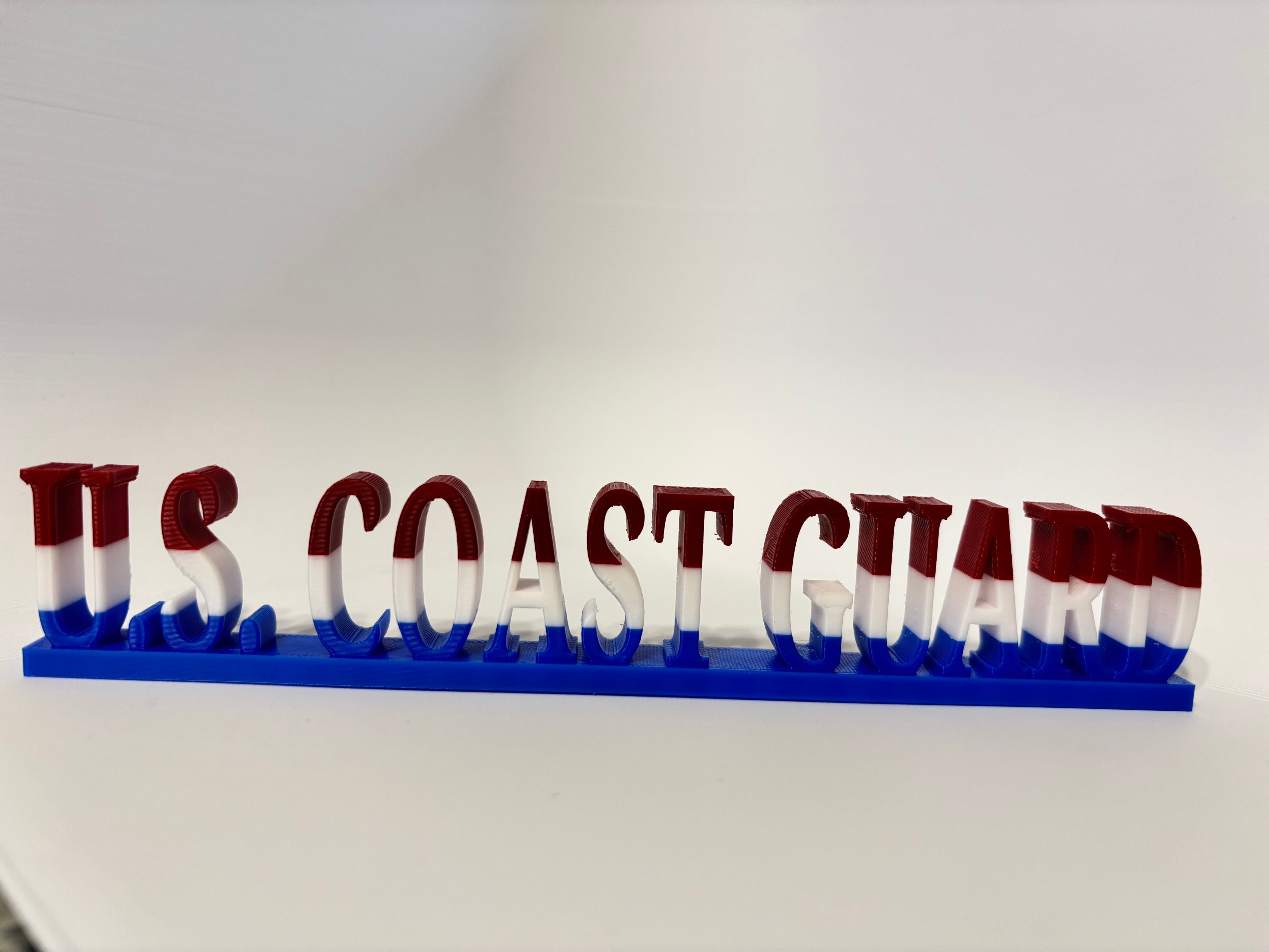 US Military Branch Desk plate