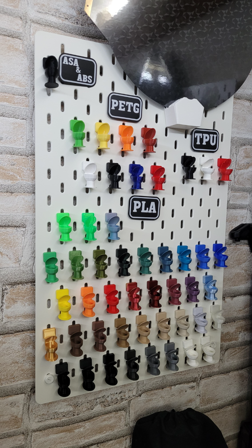 Klo´nchy für IKEA Skadis Wand