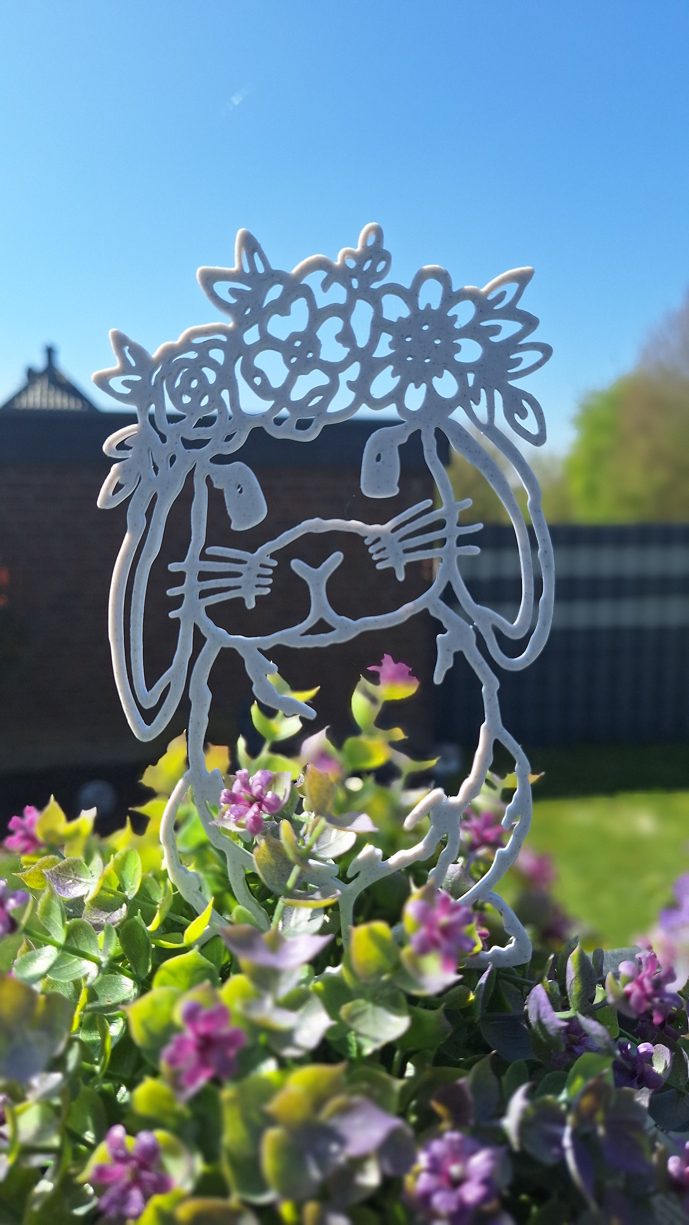 Hase zum stecken und hinstellen