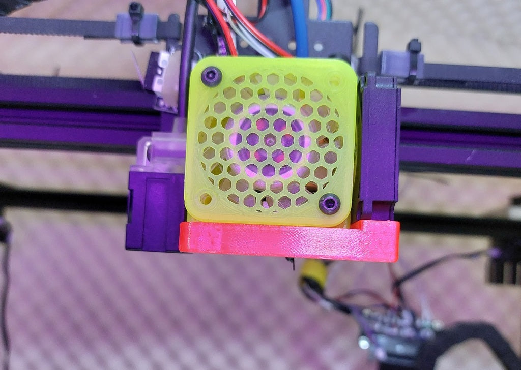 Tronxy X5SA Hotend Case replacement with fanduct