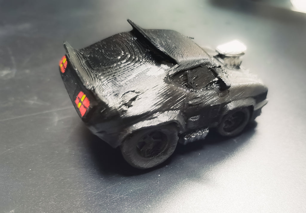 MadMax Chibi Car – 3D Printable Cartoon Muscle Car