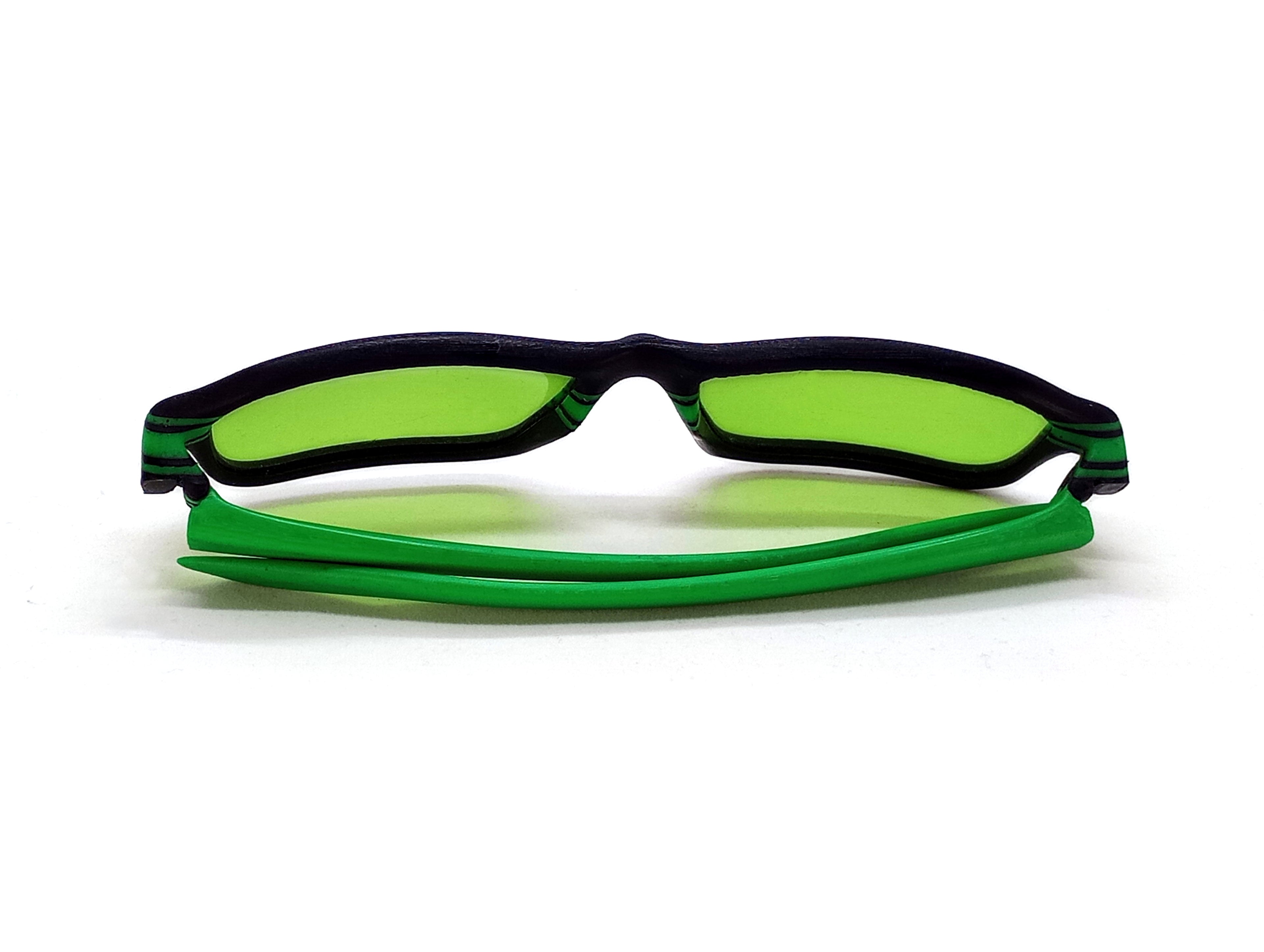 Sunglasses black-green