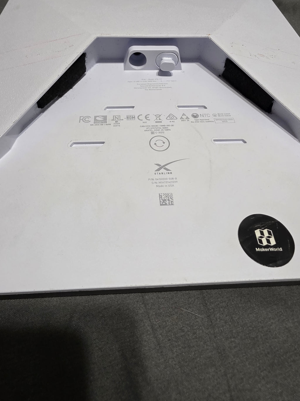 Starlink Mini Mount New Suction Cup Connection