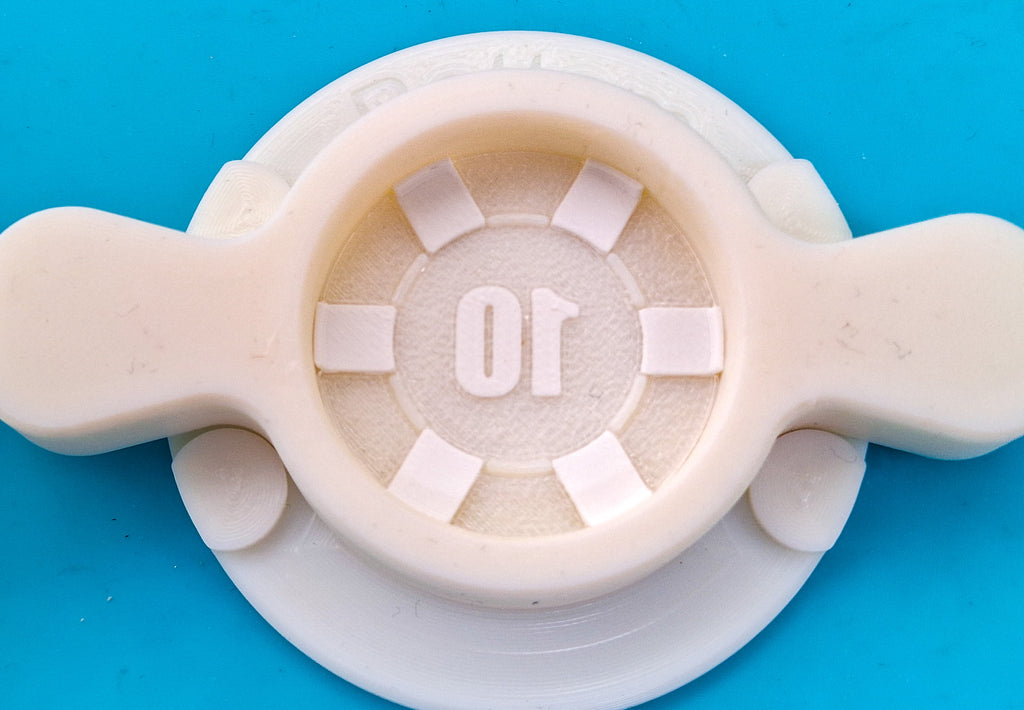 Poker Chip Mold from Poop-One mold for all values