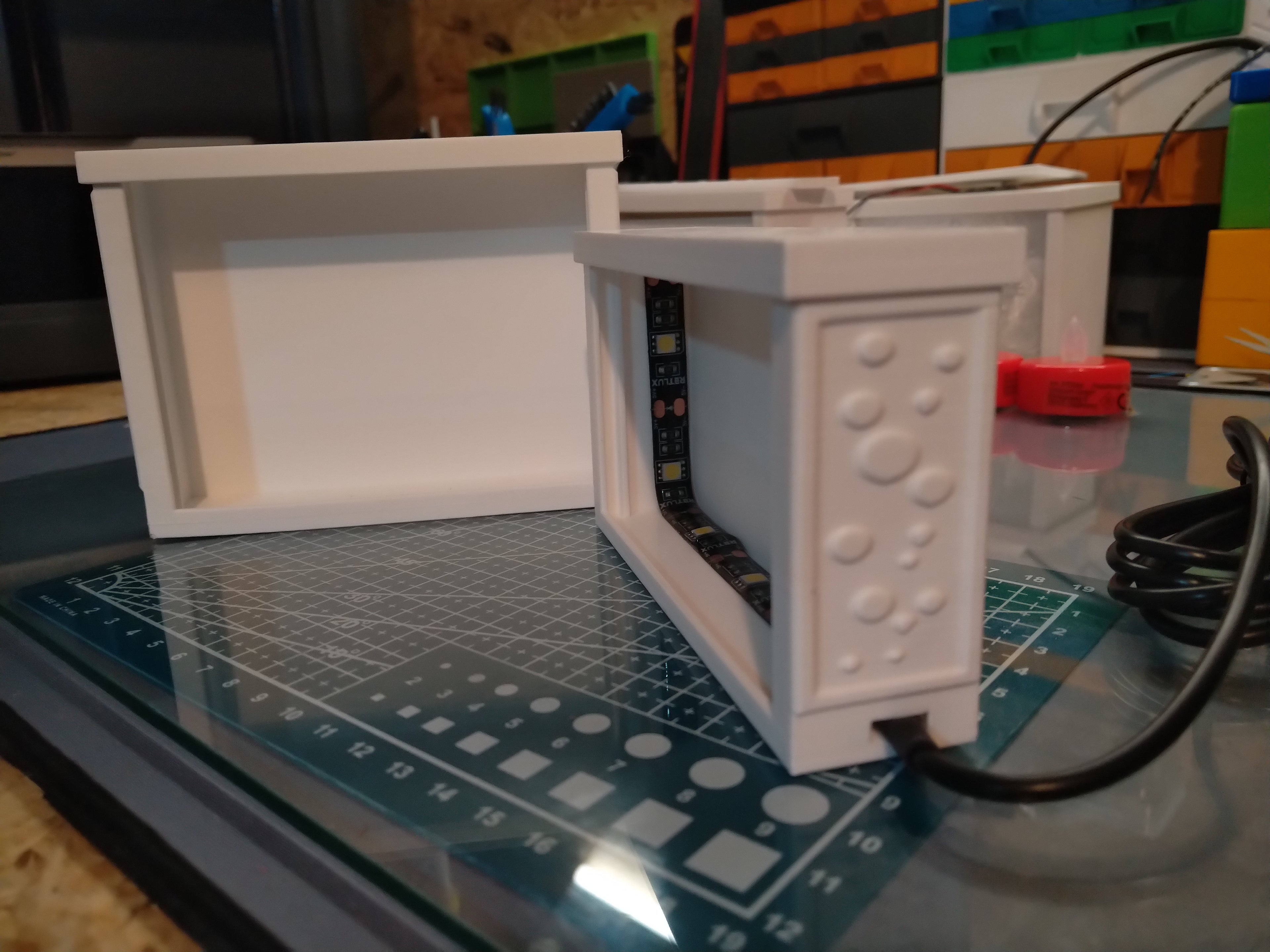 Lithopane Frame Box V3 for LED STRIP